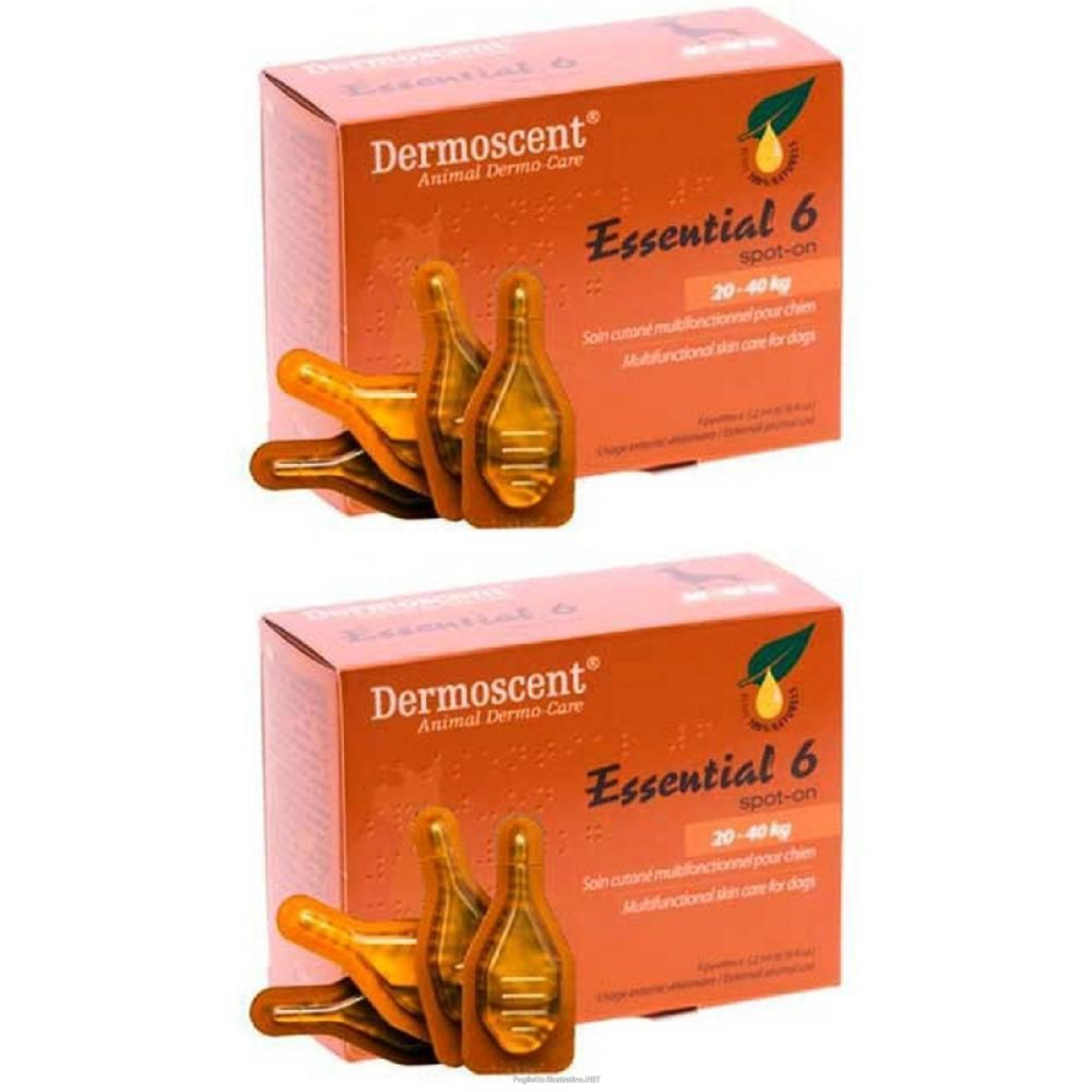Acquista Online essential 6 spot on cane 20/40 kg 4 pipette 2,4 ml 2x4x2,4 ml e Cerca l'offerta più bassa