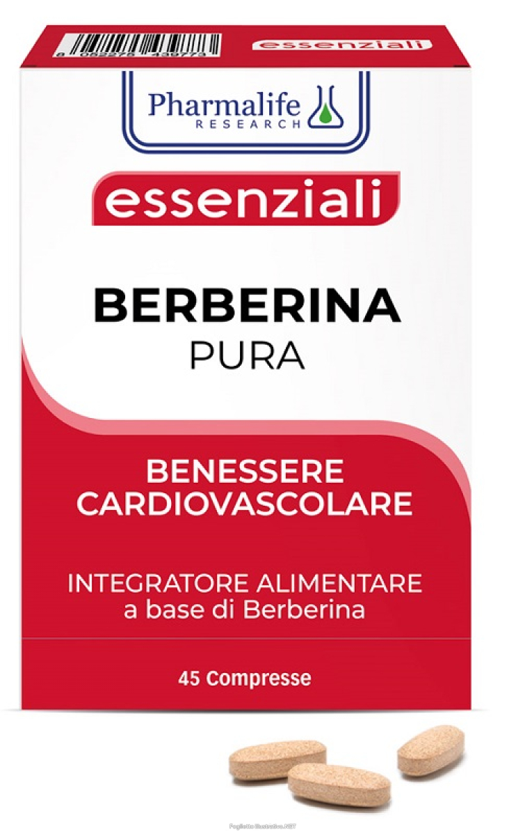Acquista Online essenziali berberina pura integratore per il benessere cardiovascolare e per il controllo del colesterolo 45 compresse e Cerca l'offerta più bassa