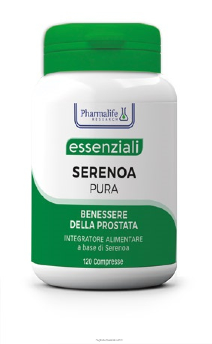 Acquista Online essenziali serenoa pura integratore per il benessere della prostata 120 compresse e Cerca l'offerta più bassa