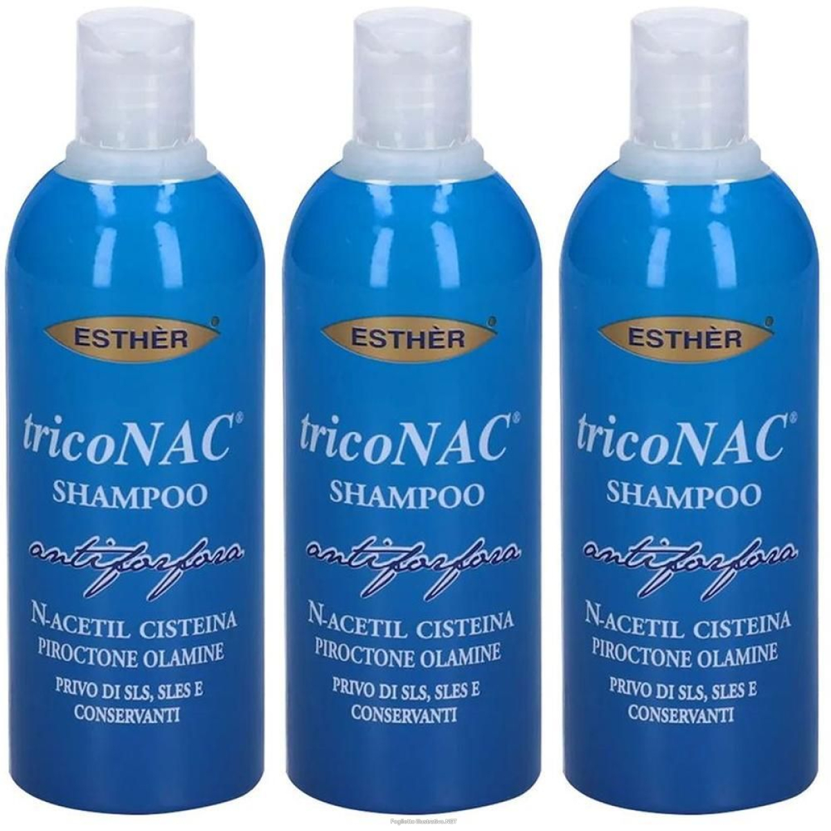 Acquista Online esthÈr triconac shampoo antiforfora 3x200 ml e Cerca l'offerta più bassa