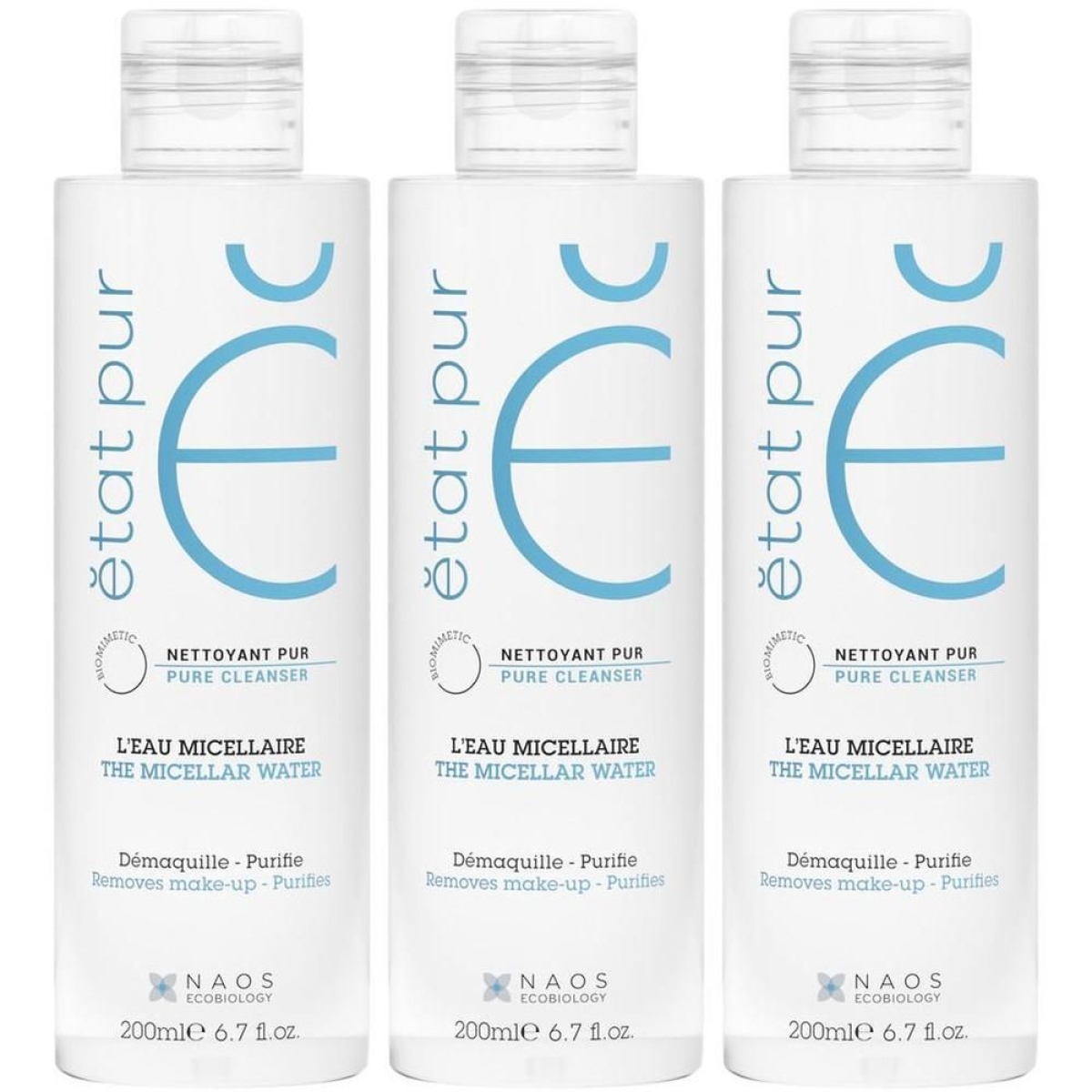 Acquista Online Etat pur acqua micellare detergente purificante 200ml 3x200 ml e Cerca l'offerta più bassa