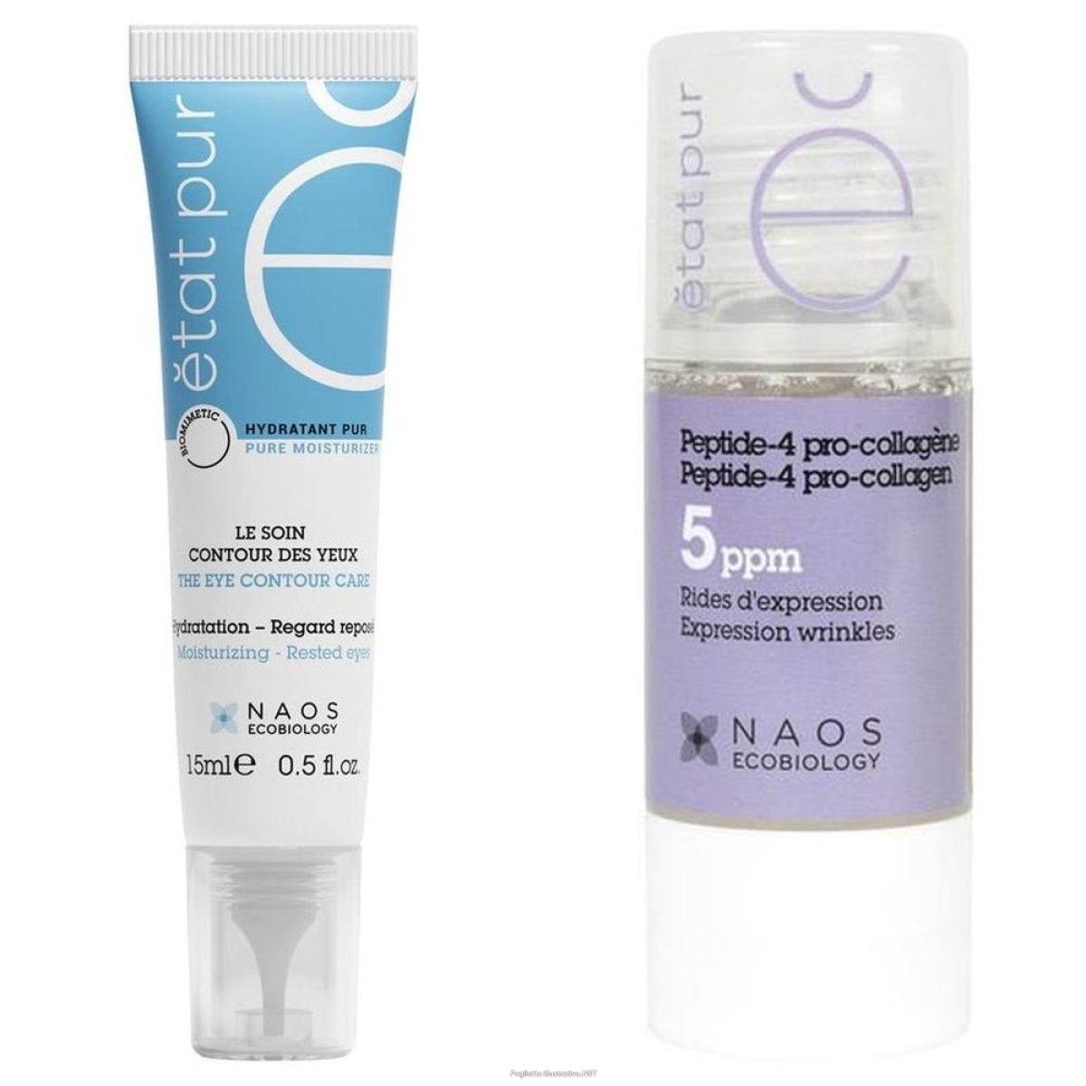 Acquista Online etat pur peptide-4 pro-collagene 5ppm 15ml + fluido contorno e Cerca l'offerta più bassa