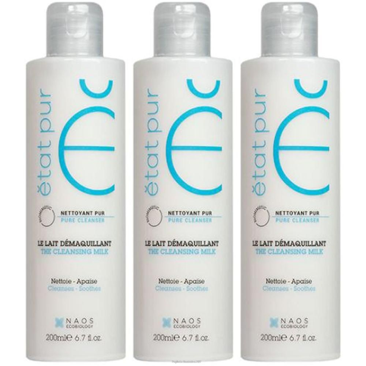 Acquista Online etat pur the cleansing milk latte detergente struccante 3x200 ml e Cerca l'offerta più bassa