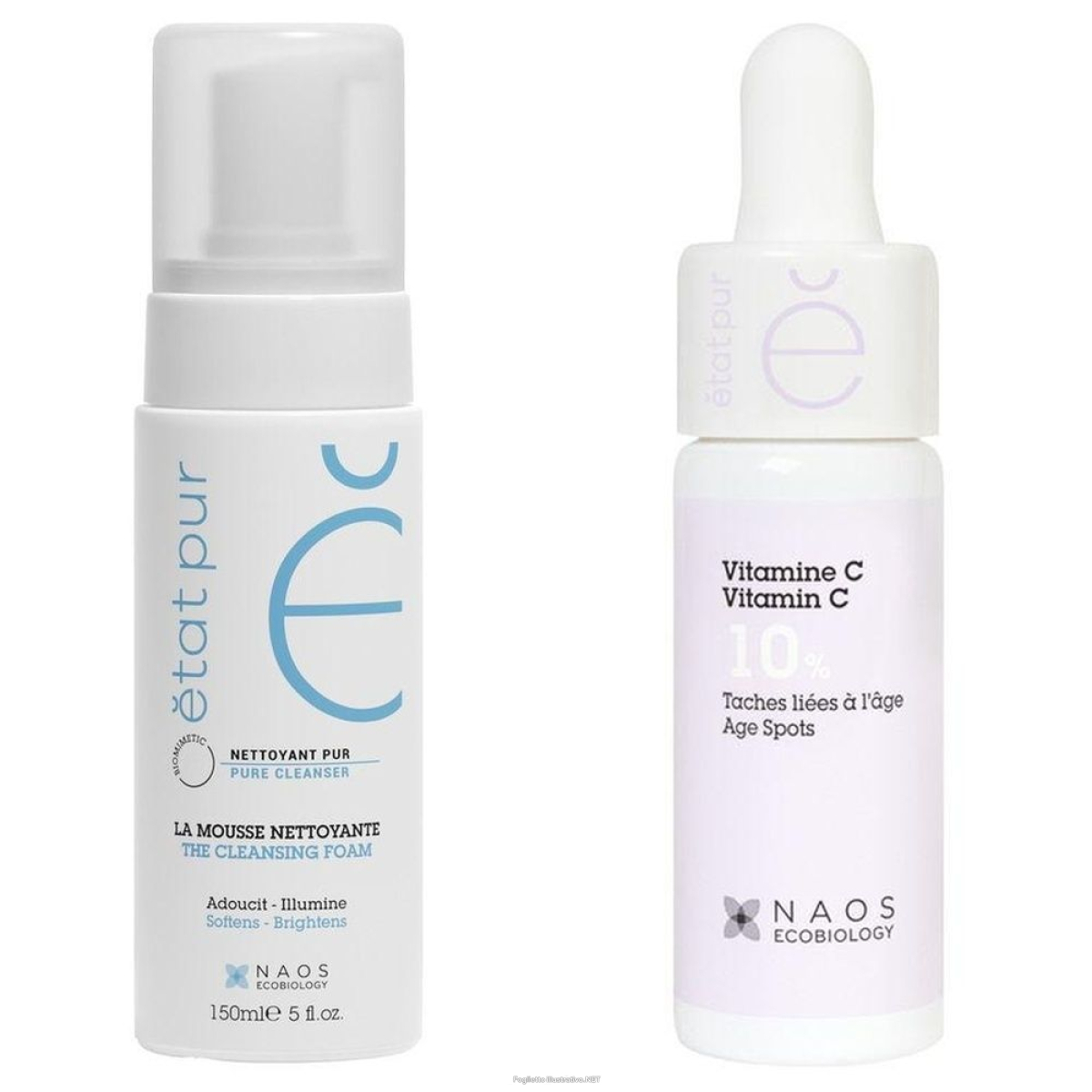 Acquista Online etat pur vitamina c 10% 15ml + mousse detergente delicata 150 e Cerca l'offerta più bassa