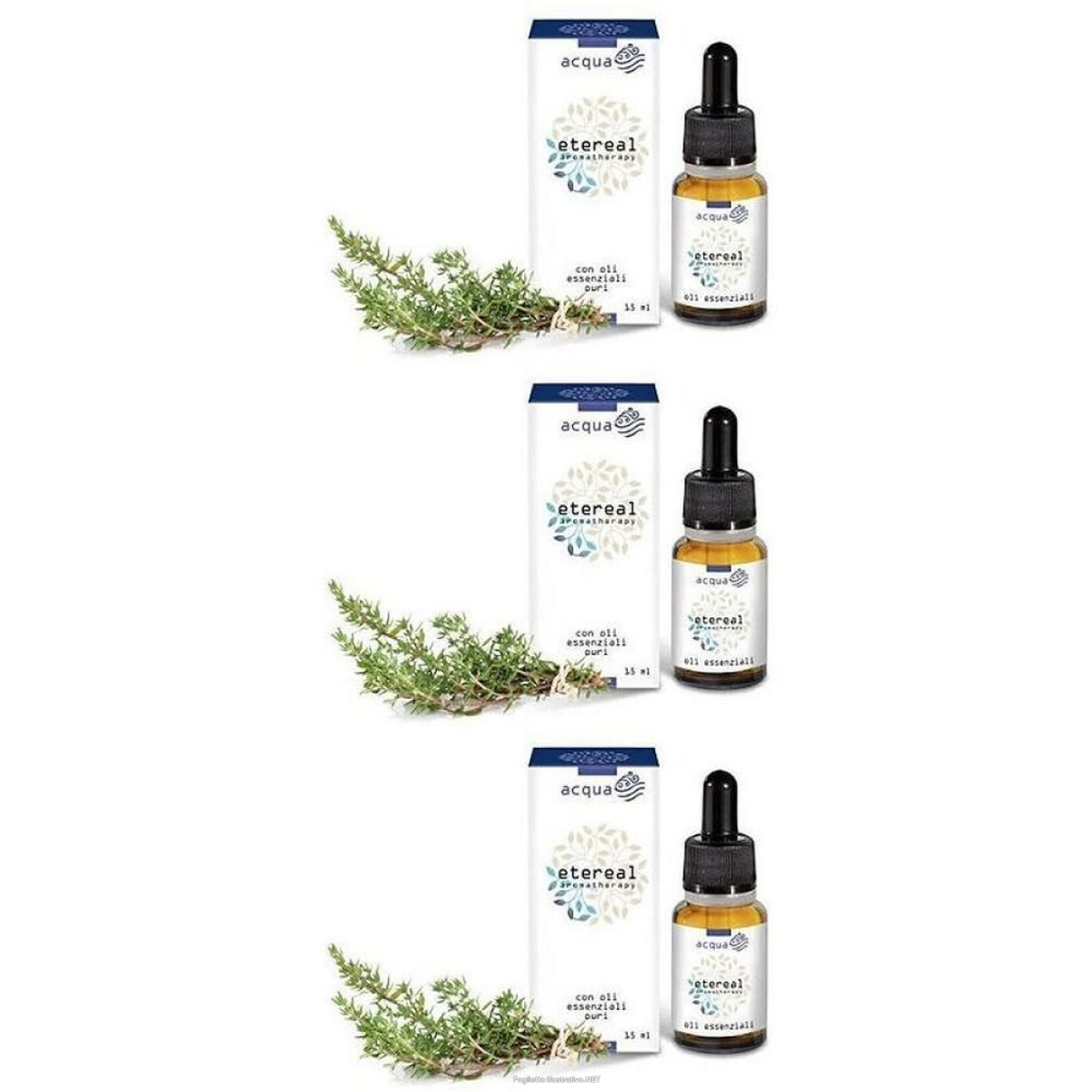 Acquista Online etereal acqua olio essenziale 15 ml 3x15 ml e Cerca l'offerta più bassa