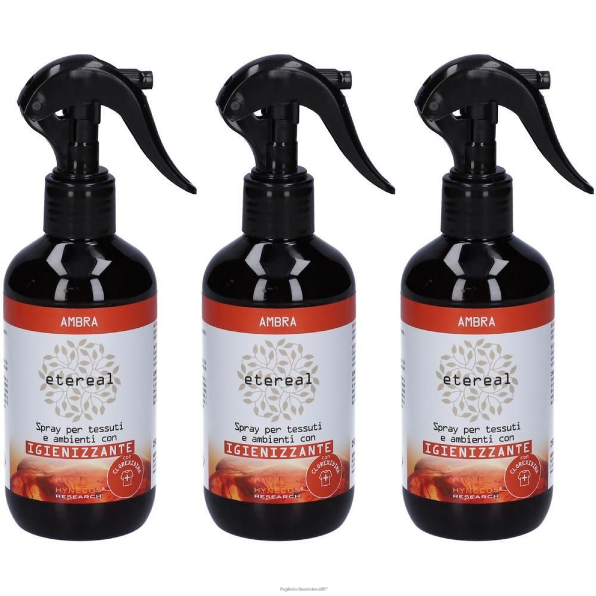 Acquista Online etereal ambra profumatore spray tessuti ambienti 3x250 ml e Cerca l'offerta più bassa