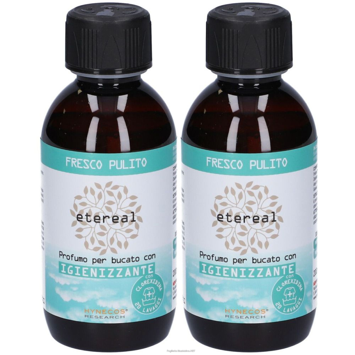 Acquista Online etereal profumo per bucato igienizzante fresco pulito set da 2 2x200 m e Cerca l'offerta più bassa