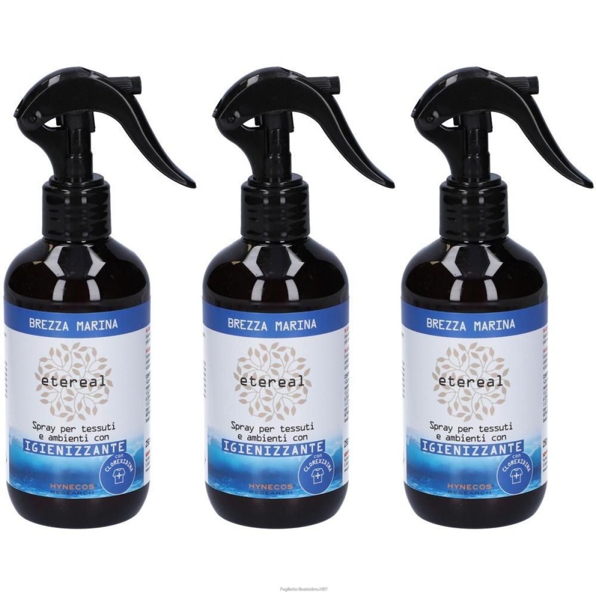 Acquista Online etereal spray per tessuti e ambienti igienizzante brezza marina 3x250 e Cerca l'offerta più bassa
