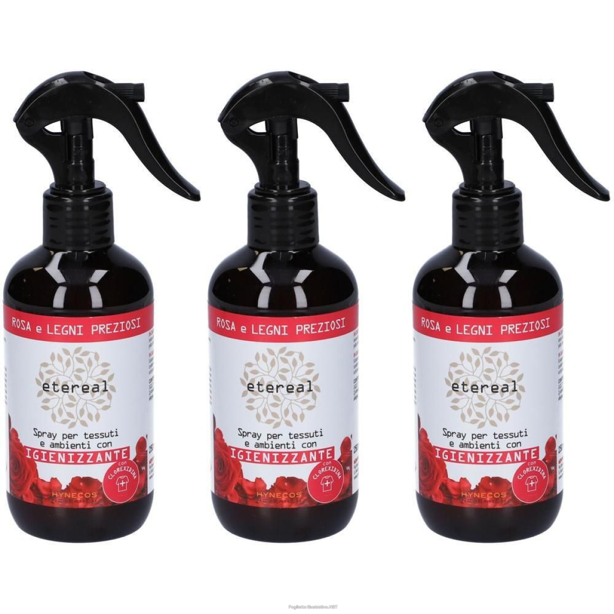 Acquista Online etereal spray per tessuti e ambienti igienizzante rosa legni prezios e Cerca l'offerta più bassa