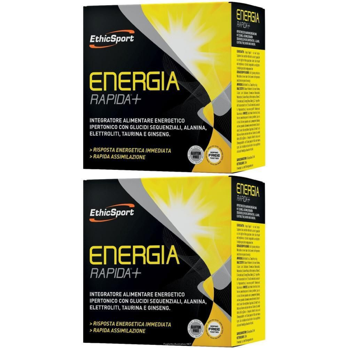 Acquista Online ethicsport energia rapida+ 10 flaconcini 25 ml 2x10x25 ml b e Cerca l'offerta più bassa
