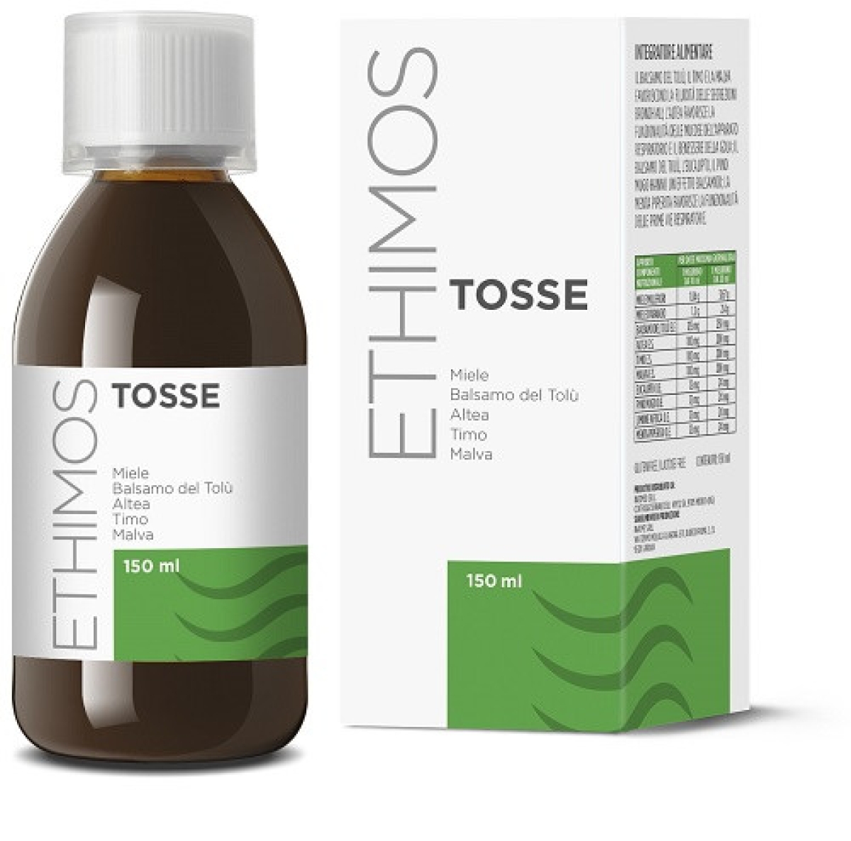 Acquista Online Ethimos tosse 150ml e Cerca l'offerta più bassa