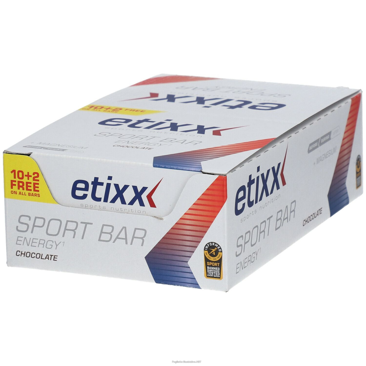 Acquista Online etixx energy sportbar cioccolato 12 pz barretta e Cerca l'offerta più bassa