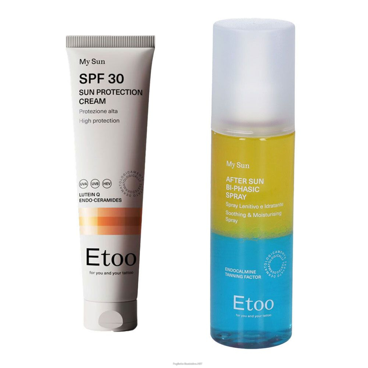 Acquista Online etoo sun protection cream spf30 + after-sun biphasic spray 1 pz s e Cerca l'offerta più bassa