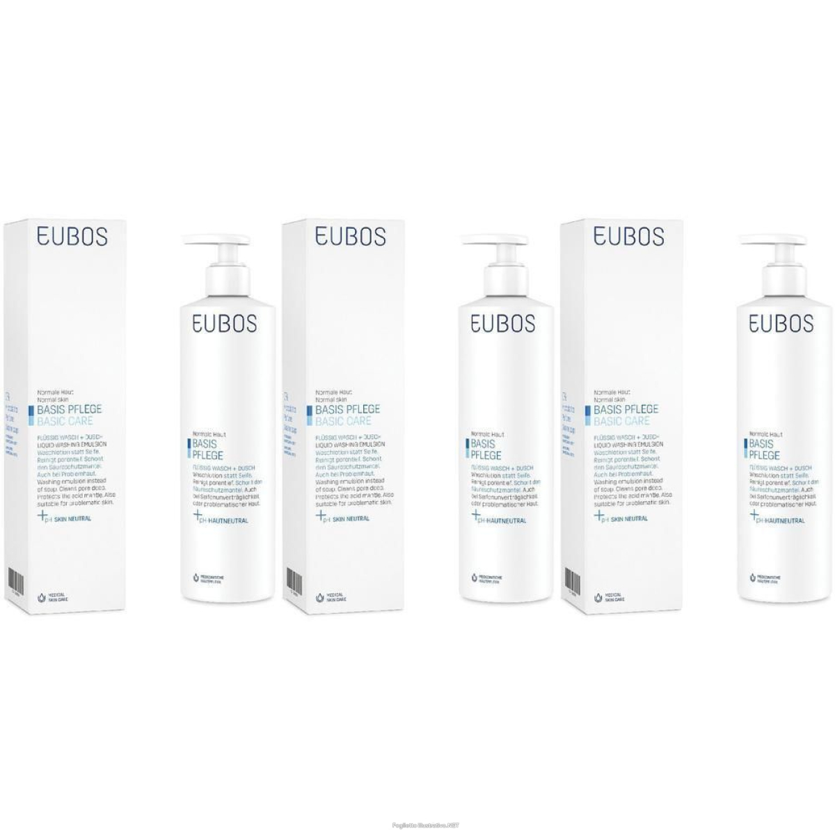 Acquista Online Eubos Detergente Liquido 400 ml 3x400 ml Sapone Liquido e Cerca l'offerta più bassa