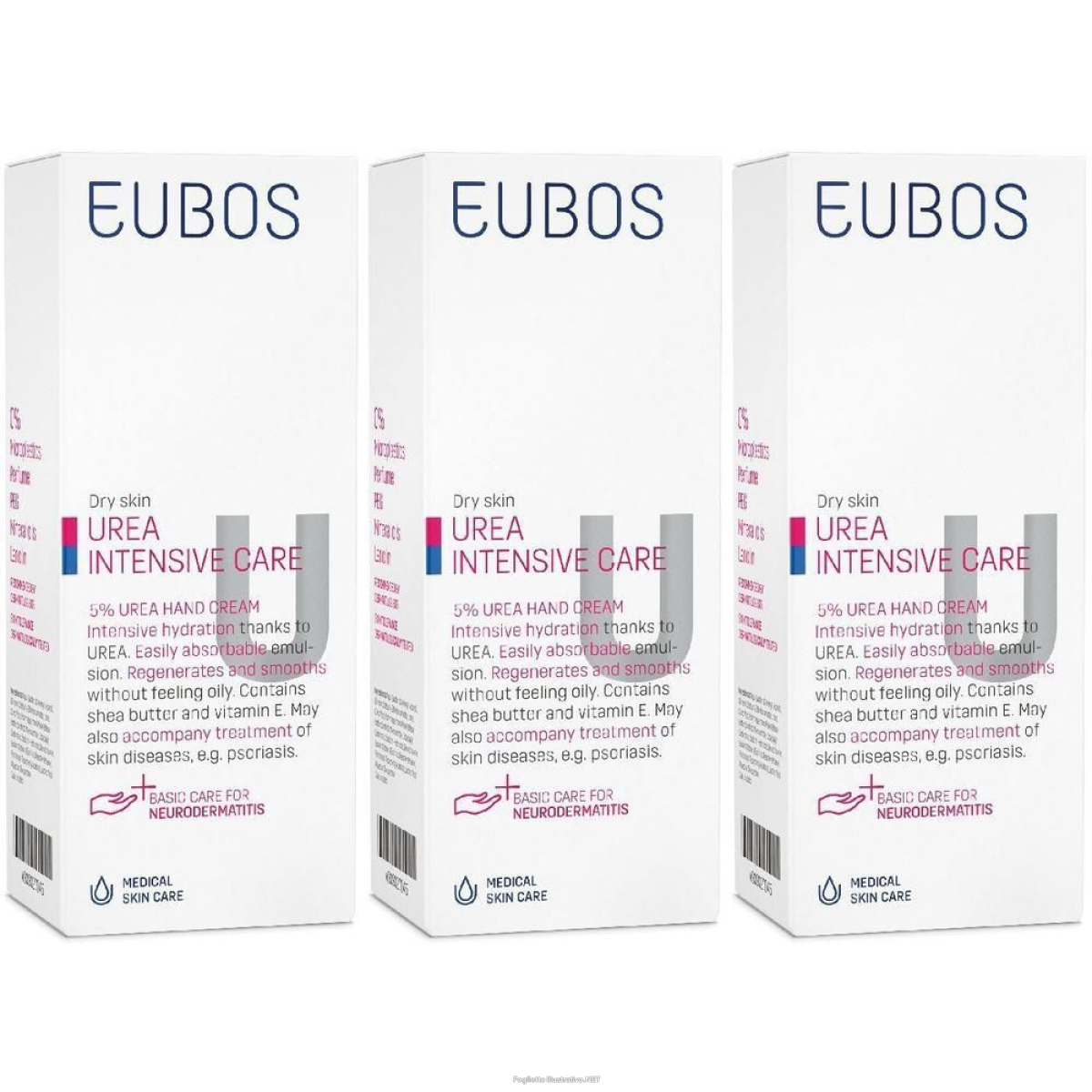 Acquista Online eubos urea 5% crema mani 75 ml 3x75 ml e Cerca l'offerta più bassa