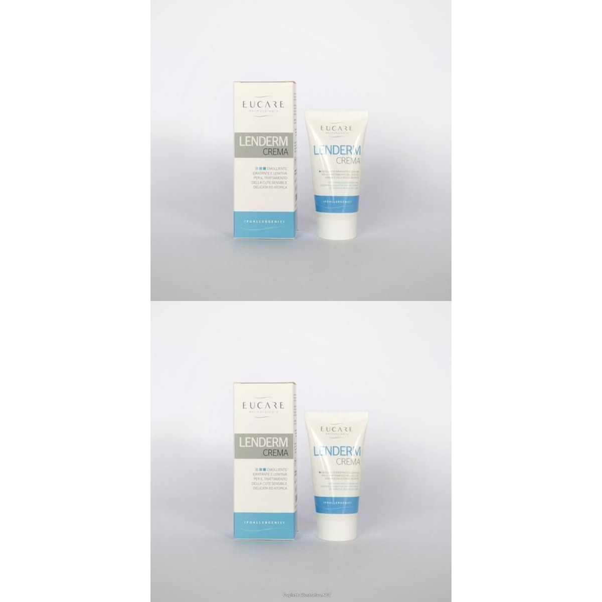 Acquista Online eucare lenderm crema emolliente idratante e lenitiva 2x50 ml e Cerca l'offerta più bassa