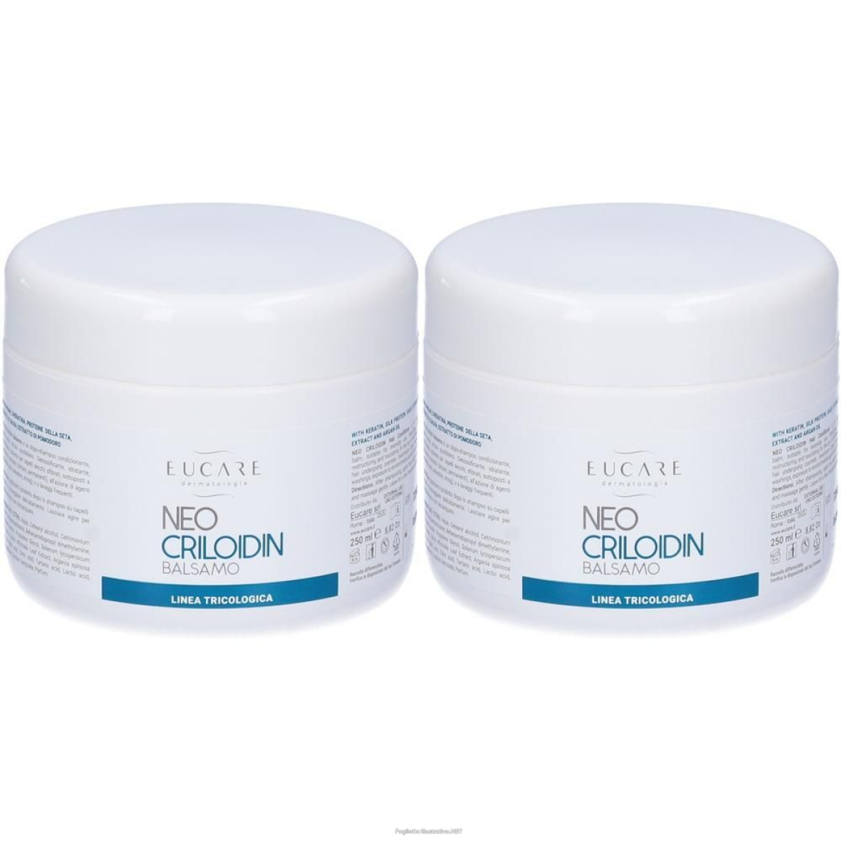 Acquista Online eucare neo criloidin balsamo 2x250 ml e Cerca l'offerta più bassa