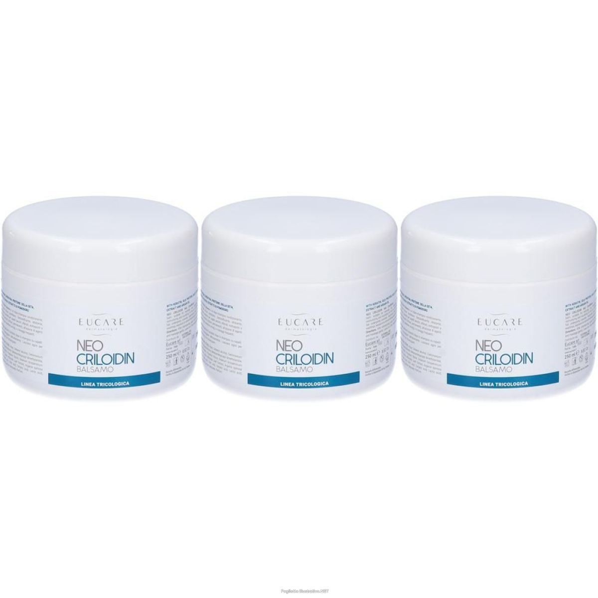 Acquista Online eucare neo criloidin balsamo 3x250 ml e Cerca l'offerta più bassa