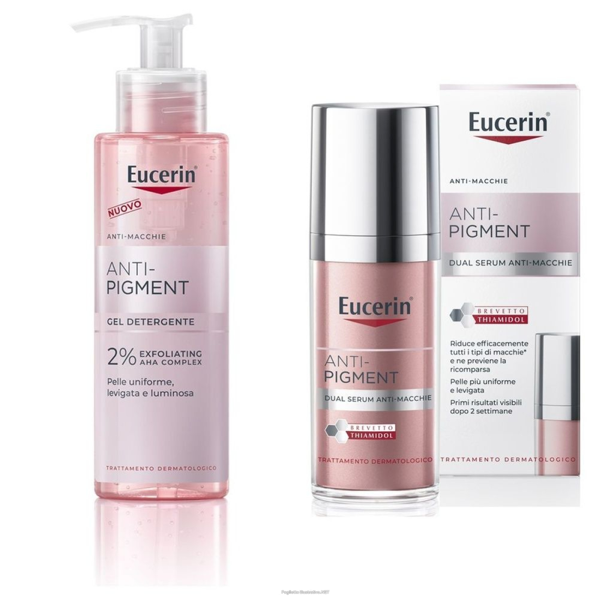 Acquista Online eucerin anti-pigment dual serum 30 ml + gel detergente 1 e Cerca l'offerta più bassa