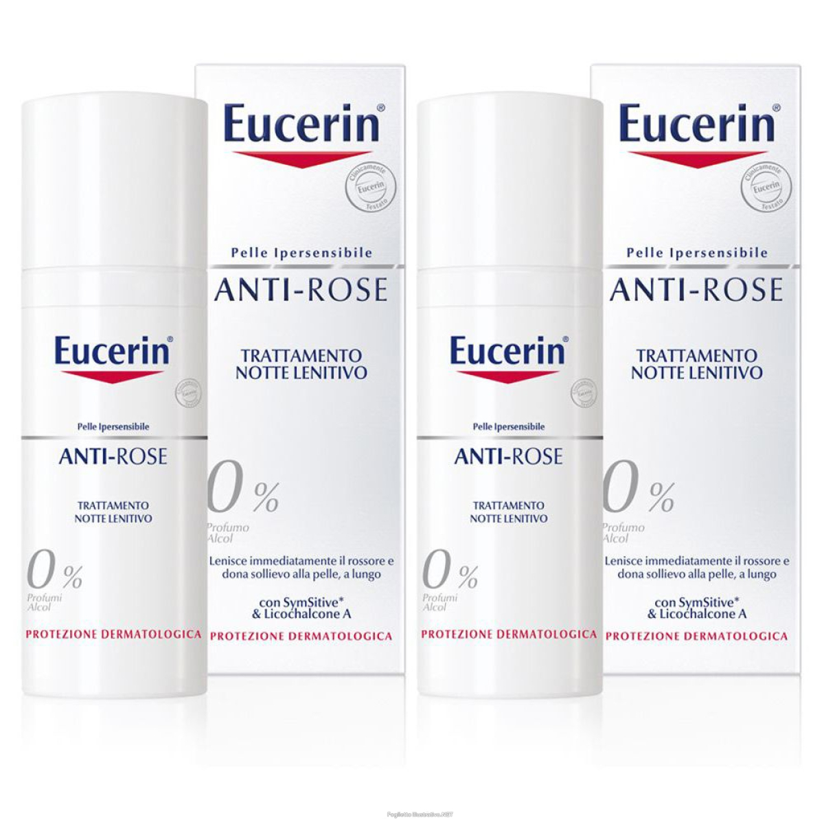 Acquista Online eucerin anti-rose trattamento lenitivo notte 50 ml set da 2 2x50 cr e Cerca l'offerta più bassa