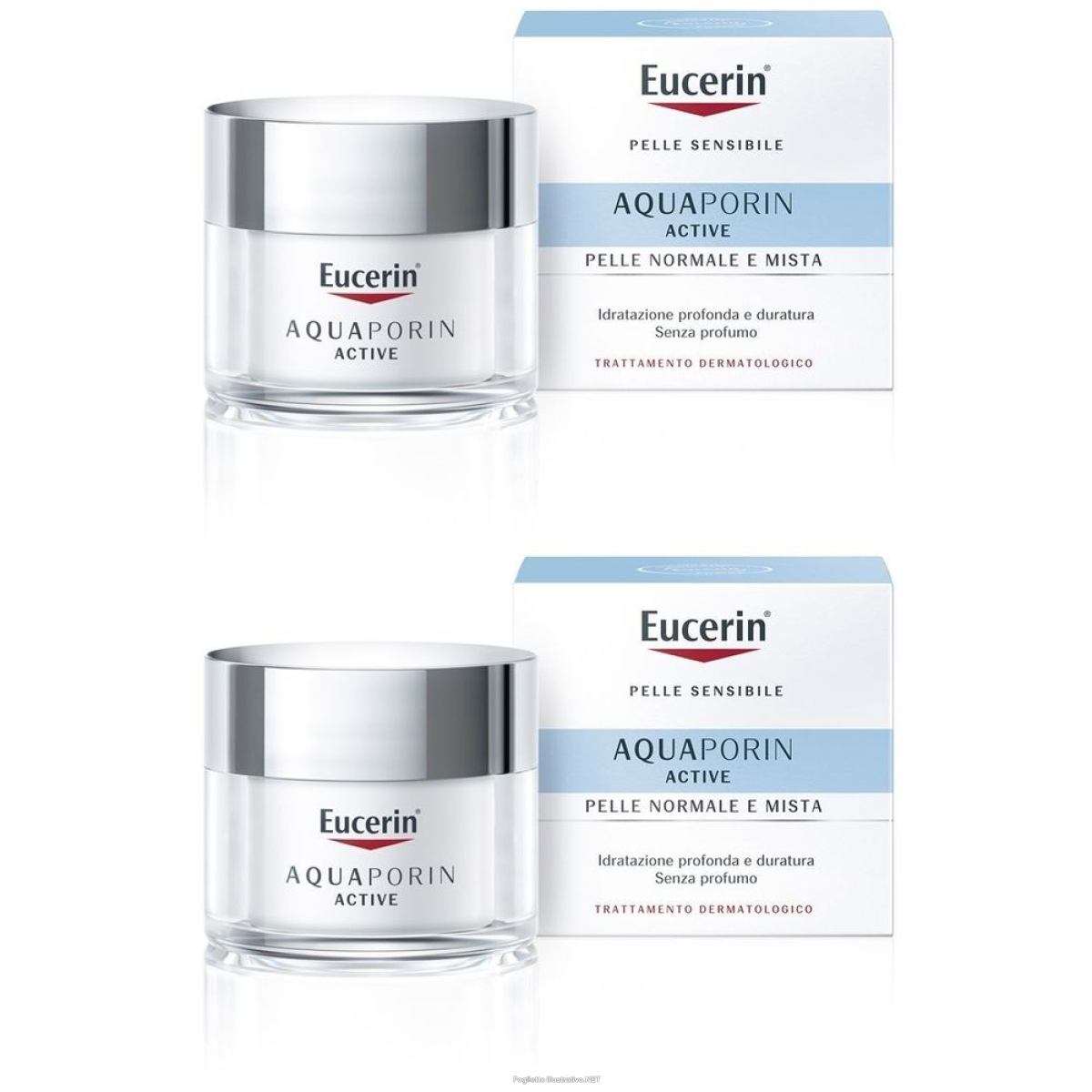 Acquista Online eucerin aquaporin active crema viso set da 2 2x50 ml e Cerca l'offerta più bassa