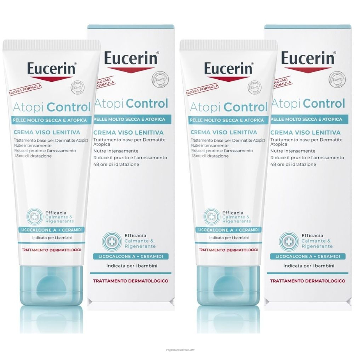 Acquista Online eucerin atopi control crema viso 50 ml set da 2 2x50 e Cerca l'offerta più bassa