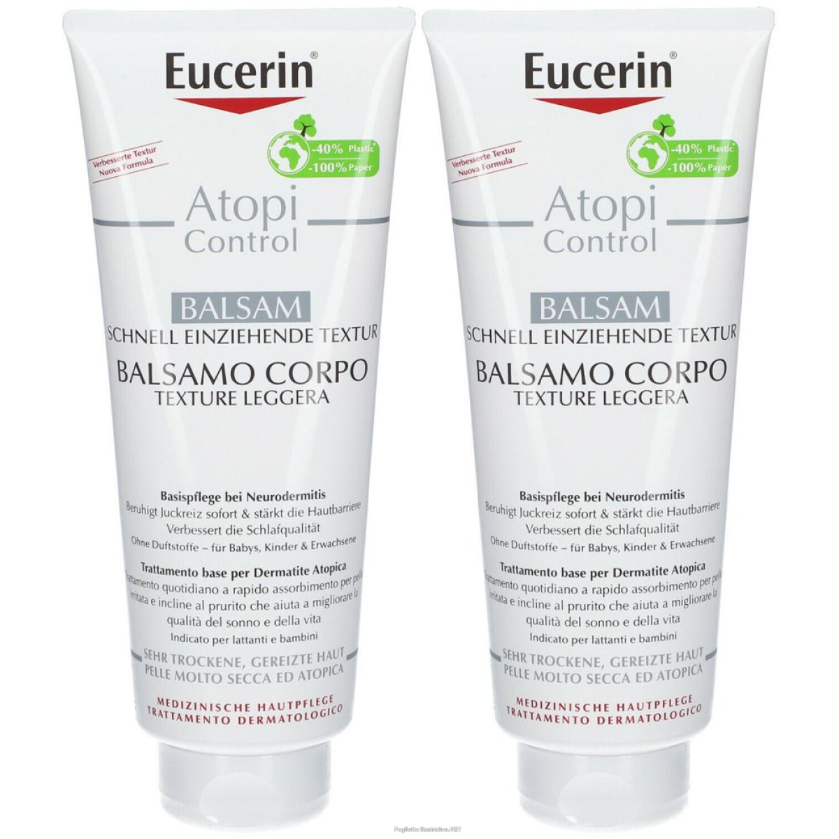 Acquista Online eucerin® atopicontrol balsamo corpo set da 2 2x400 ml e Cerca l'offerta più bassa