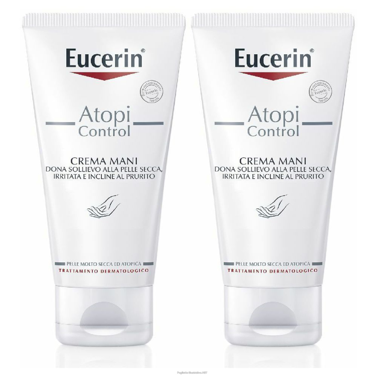 Acquista Online eucerin atopicontrol crema mani 75 ml set da 2 2x75 e Cerca l'offerta più bassa