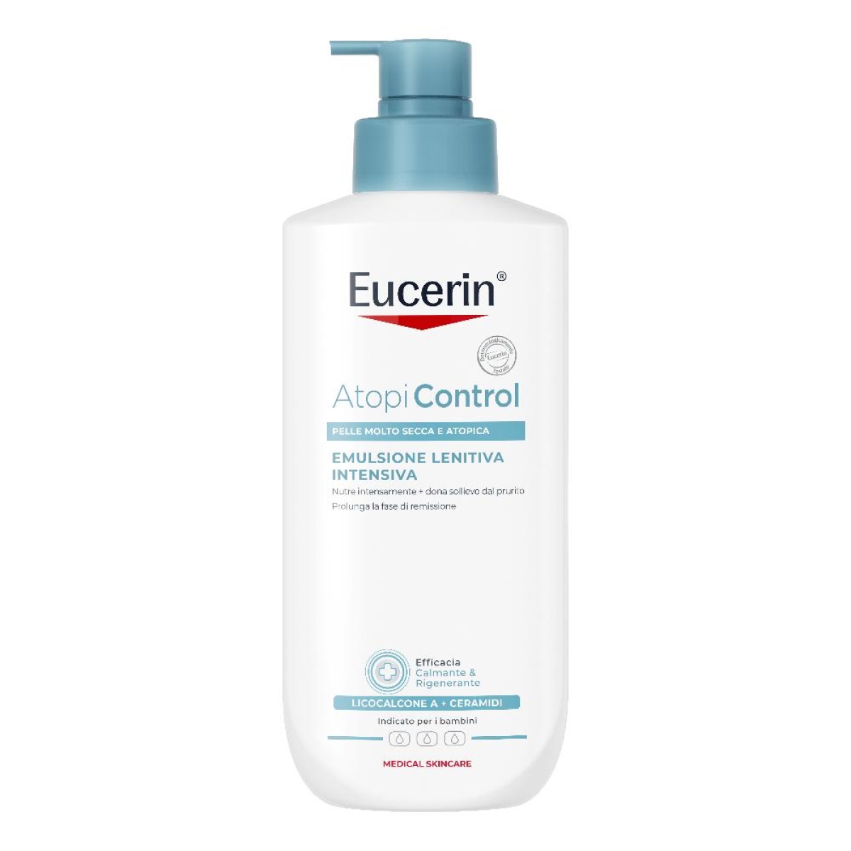 Acquista Online Eucerin atopicontrol emulsione lenitiva intensiva per pelle atopica secca e pruriginosa 400 ml e Cerca l'offerta più bassa