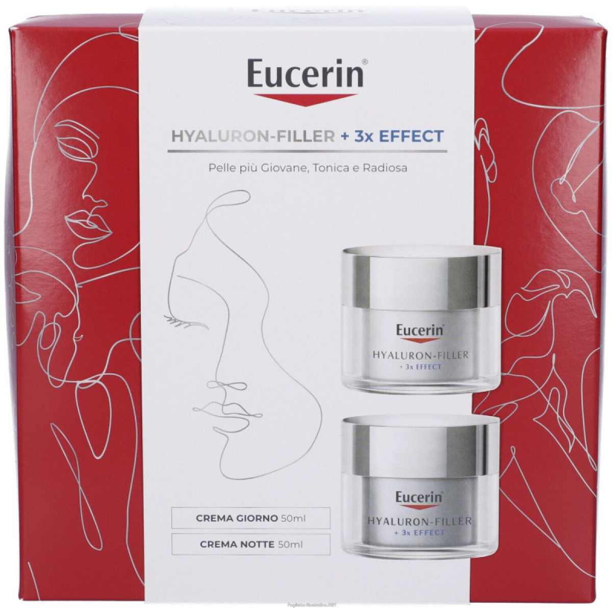 Acquista Online eucerin cofanetto hyaluron filler trattamento antirughe crema giorno spf30 + crema notte 50 ml e Cerca l'offerta più bassa