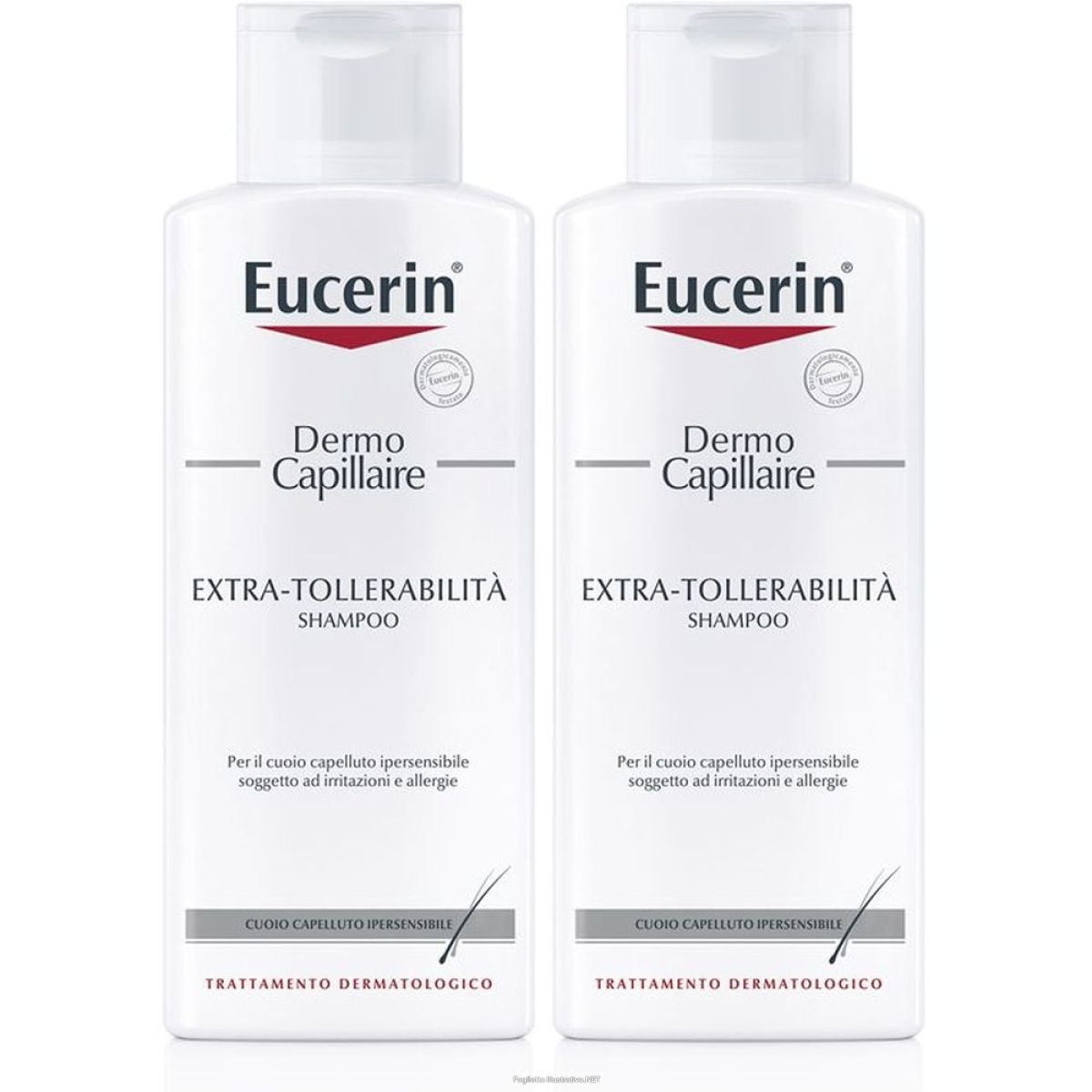 Acquista Online eucerin dermo capillaire shampoo extratollerabilità 250 ml set da 2 2x e Cerca l'offerta più bassa
