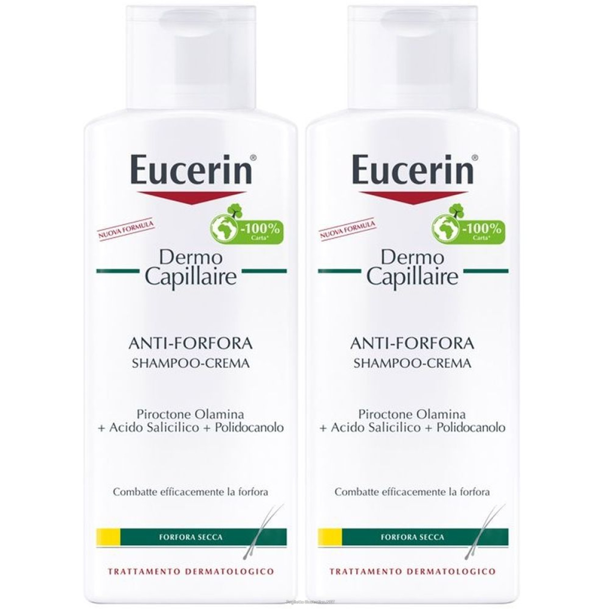 Acquista Online eucerin dermocapillaire shampoo-crema anti-forfora 250 ml set da 2 2x2 e Cerca l'offerta più bassa