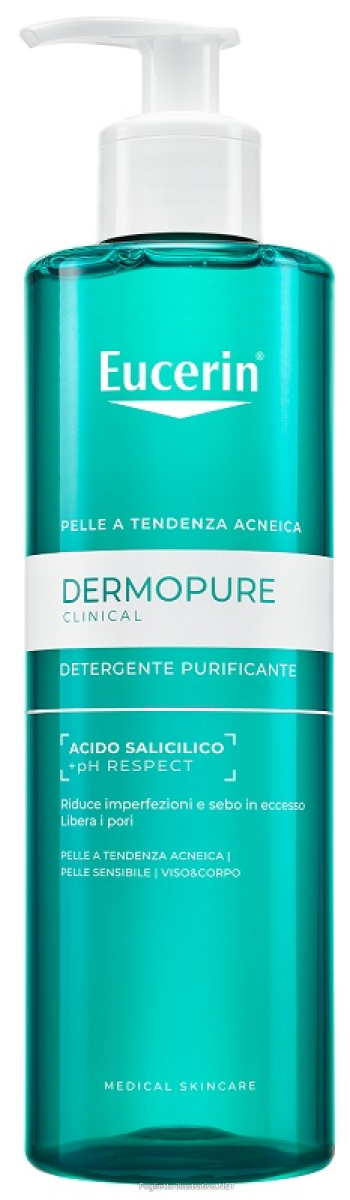 Acquista Online eucerin dermopure clinical detergente purificante - detergente viso e corpo per pelle grassa e acneica - 400 ml e Cerca l'offerta più bassa