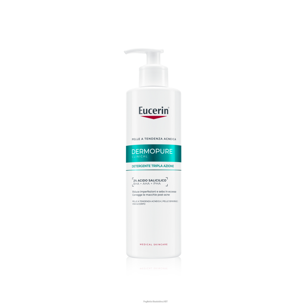 Acquista Online eucerin dermopure clinical detergente tripla azione 400ml - acido salicilico per acne e imperfezioni e Cerca l'offerta più bassa