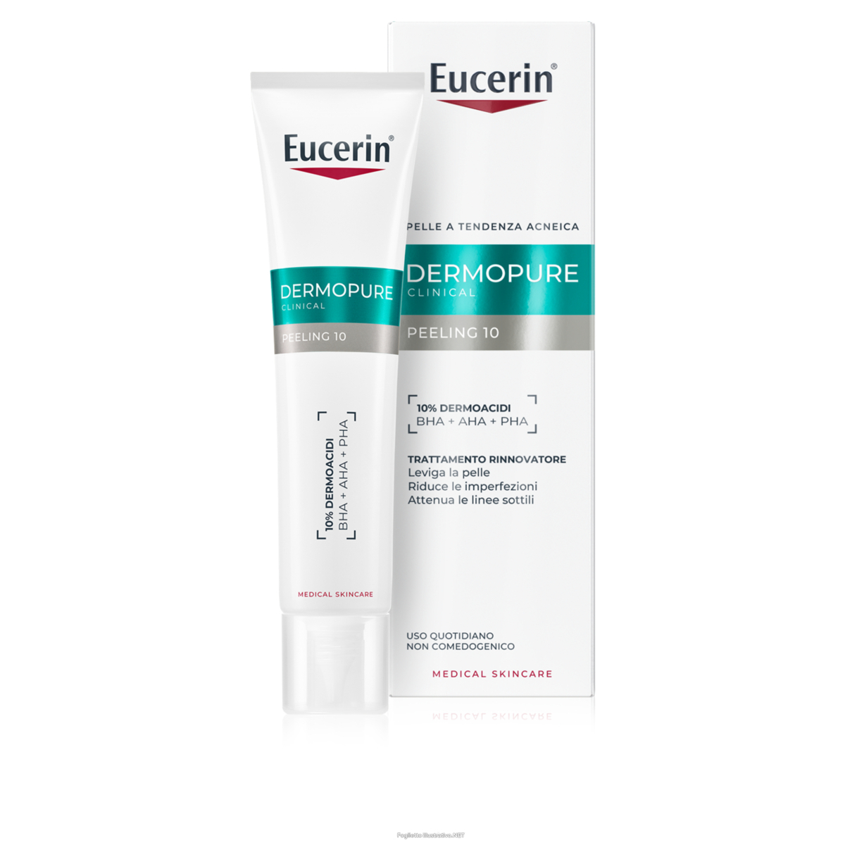 Acquista Online eucerin dermopure clinical peeling 10 trattamento rinnovatore per pelle a tendenza acneica 40ml e Cerca l'offerta più bassa