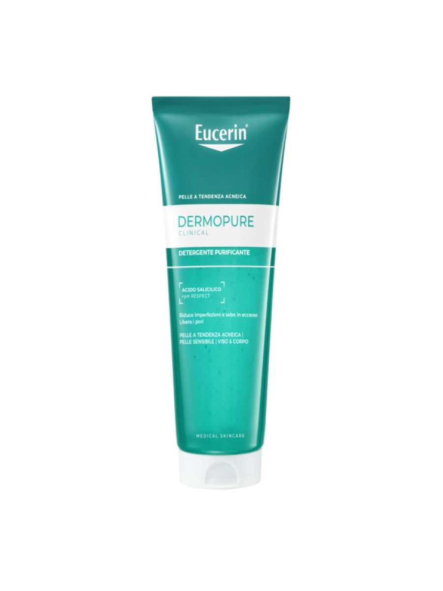 Acquista Online Eucerin dermopure detergente purificante e sebonormalizzante viso e corpo per pelle grassa e acneica 200ml e Cerca l'offerta più bassa