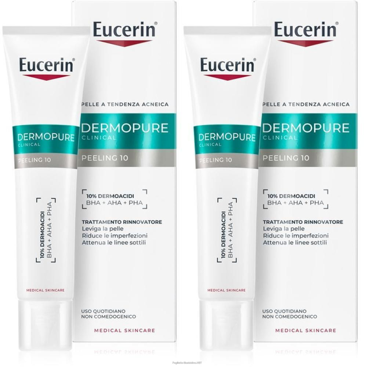 Acquista Online eucerin dermopure peeling 10 trattamento rinnovatore 2x40 ml e Cerca l'offerta più bassa