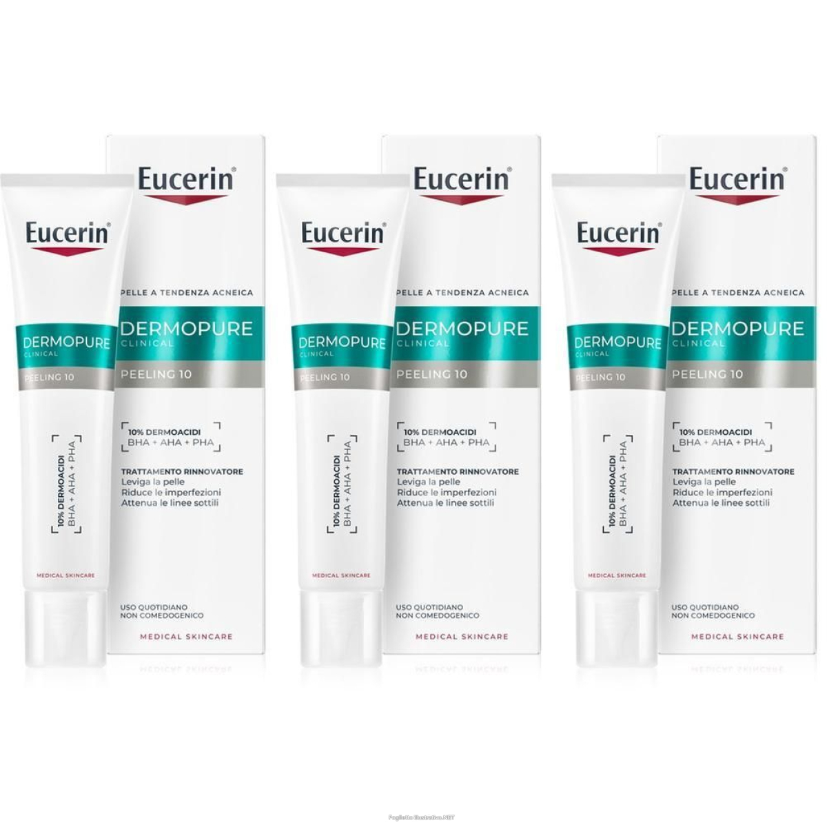 Acquista Online eucerin dermopure peeling 10 trattamento rinnovatore 3x40 ml e Cerca l'offerta più bassa