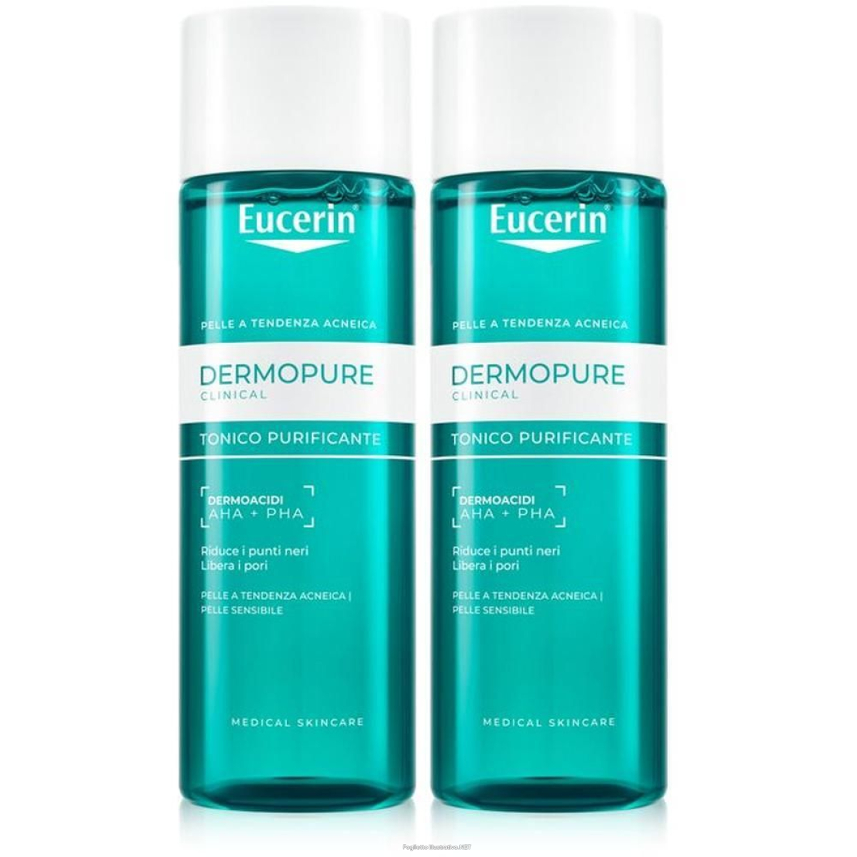 Acquista Online eucerin dermopure tonico purificante 2x200 ml e Cerca l'offerta più bassa