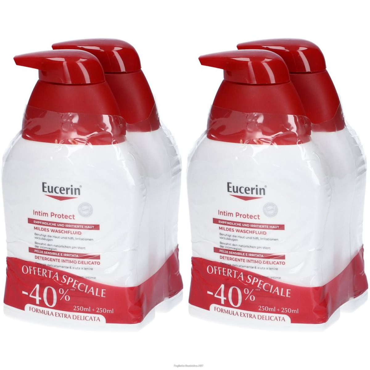 Acquista Online eucerin detergente intimo delicato set da 2 2x250 ml detergen e Cerca l'offerta più bassa