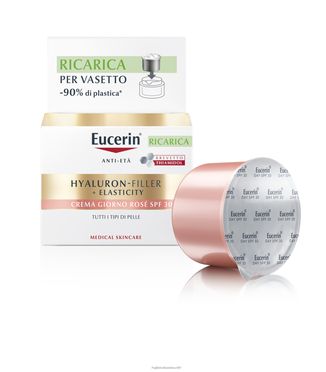 Acquista Online eucerin hyaluron-filler + elasticity crema giorno ros&eacute; spf30 anti-et&agrave; pelle matura 50ml e Cerca l'offerta più bassa