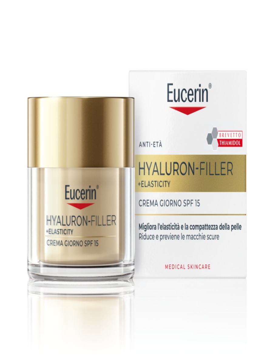 Acquista Online Eucerin hyaluron-filler + elasticity - crema giorno spf 15 per migliorare l'elasticità della pelle 50 ml e Cerca l'offerta più bassa