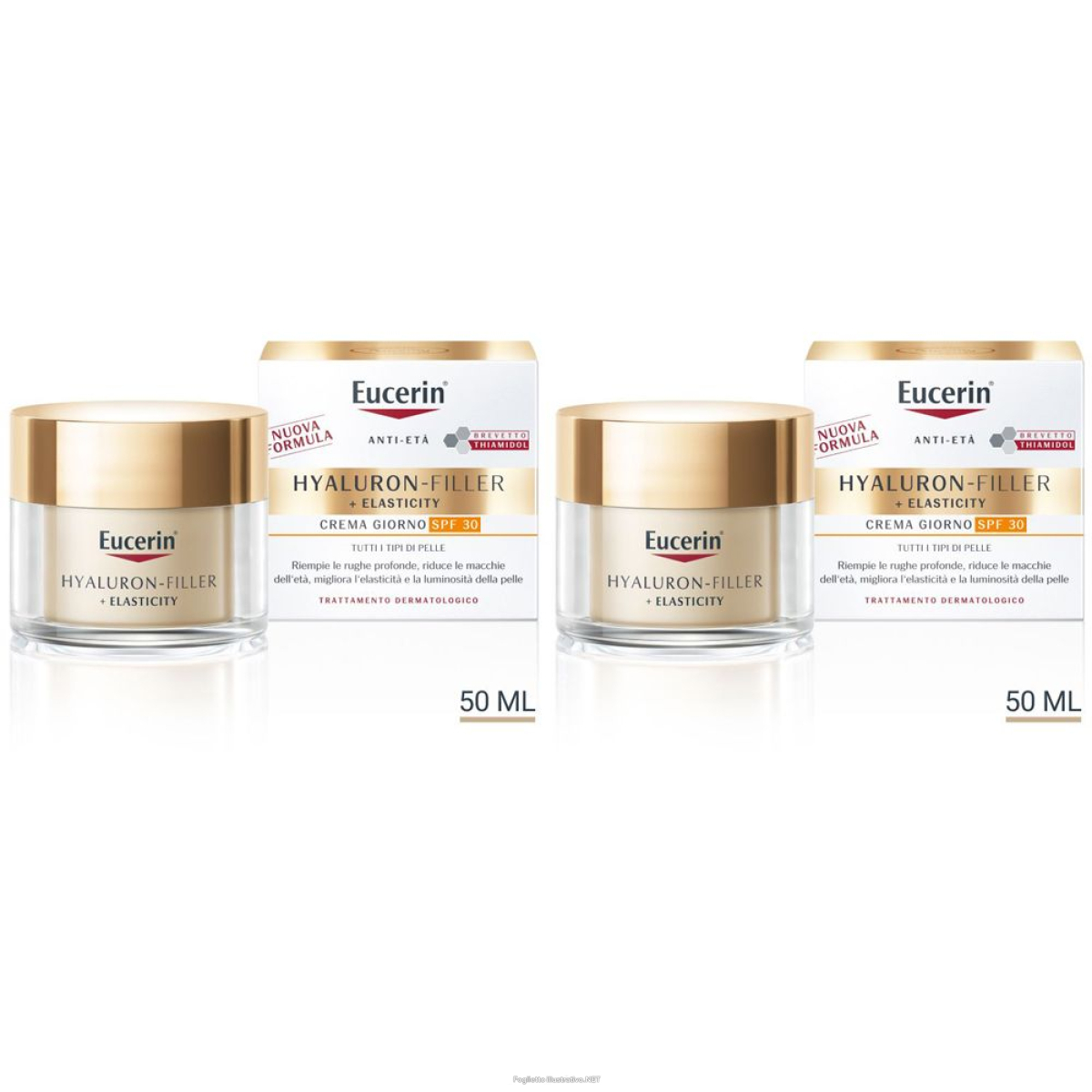 Acquista Online eucerin hyaluron-filler + elasticity crema giorno spf 30 50 ml set da e Cerca l'offerta più bassa