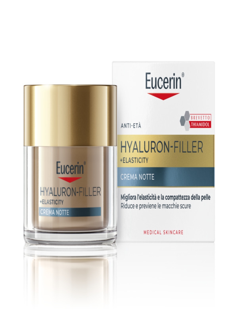 Acquista Online Eucerin hyaluron-filler + elasticity crema notte azione anti-età e antimacchie 50ml e Cerca l'offerta più bassa