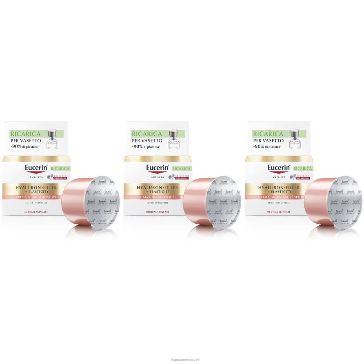 Acquista Online eucerin hyaluron-filler + elasticity crema viso giorno spf30 anti-età e Cerca l'offerta più bassa