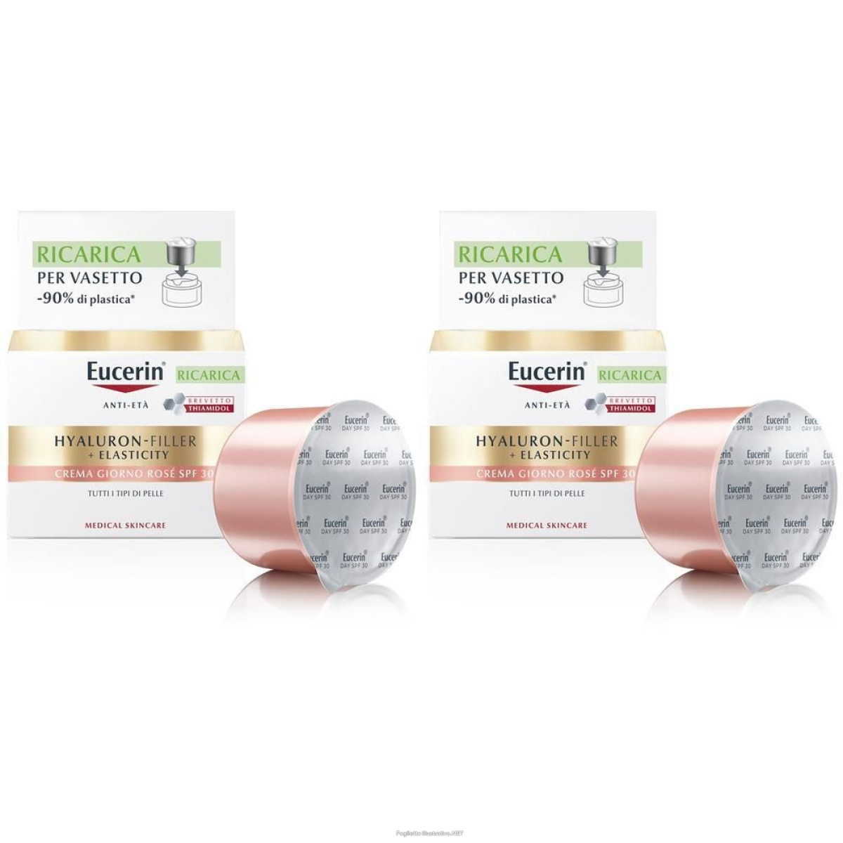 Acquista Online eucerin hyaluron-filler + elasticity crema viso giorno spf30 anti-età e Cerca l'offerta più bassa