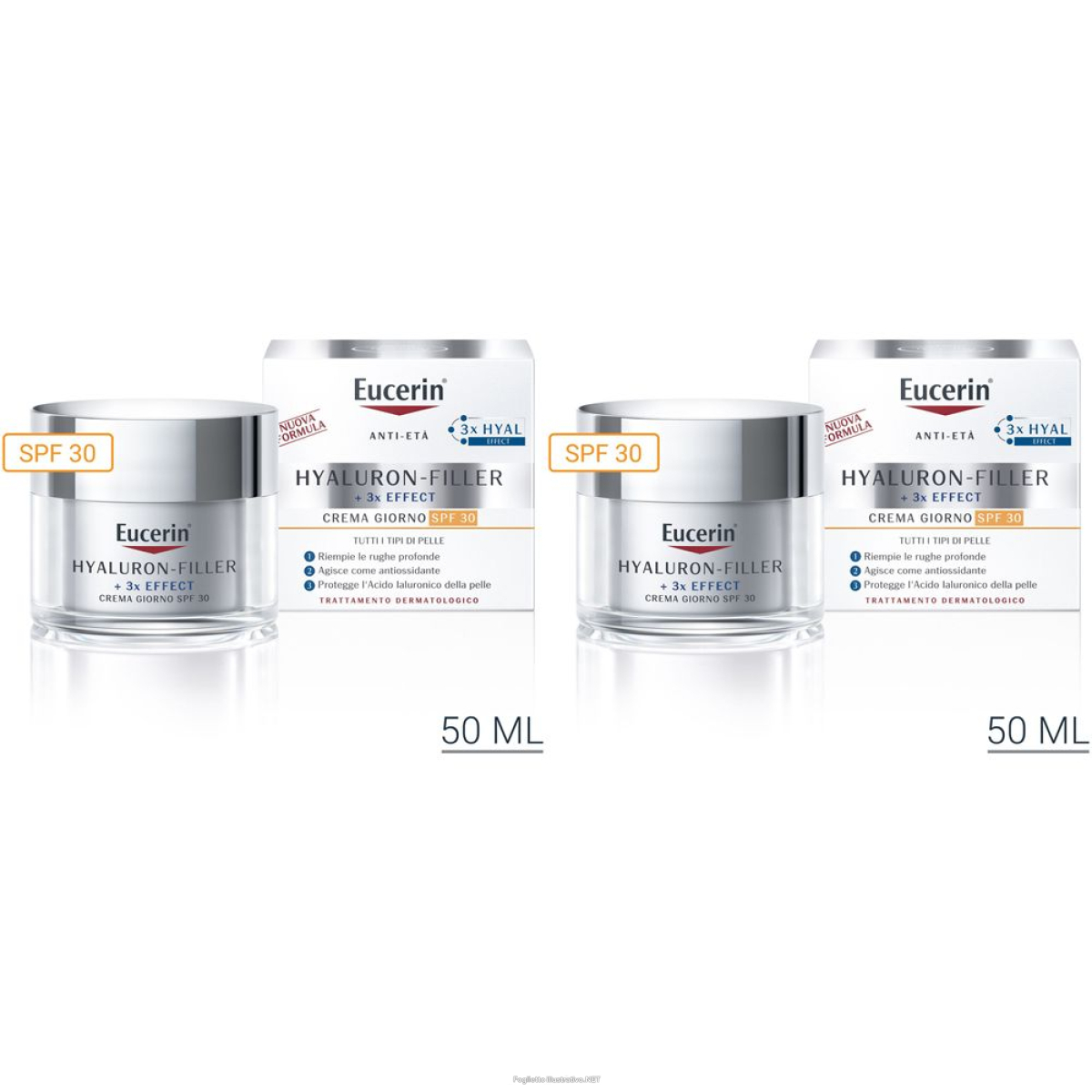 Acquista Online eucerin hyaluron-filler giorno spf 30 crema anti-età viso 50 ml crema e Cerca l'offerta più bassa