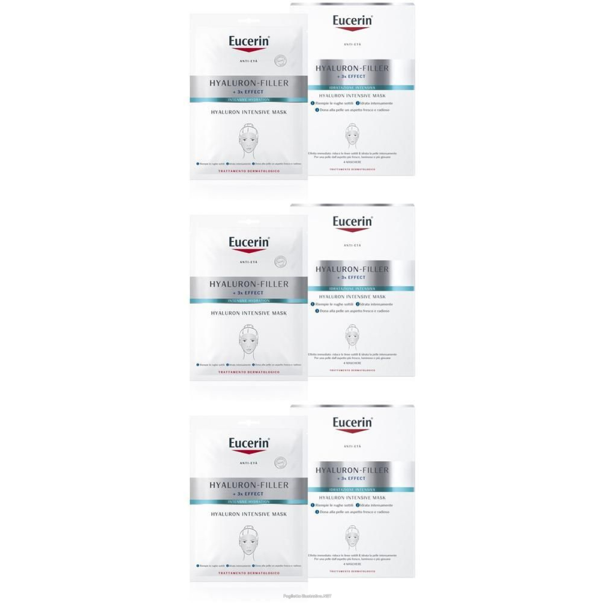 Acquista Online eucerin hyaluron-filler intensive mask maschera intensiva monodose tra e Cerca l'offerta più bassa