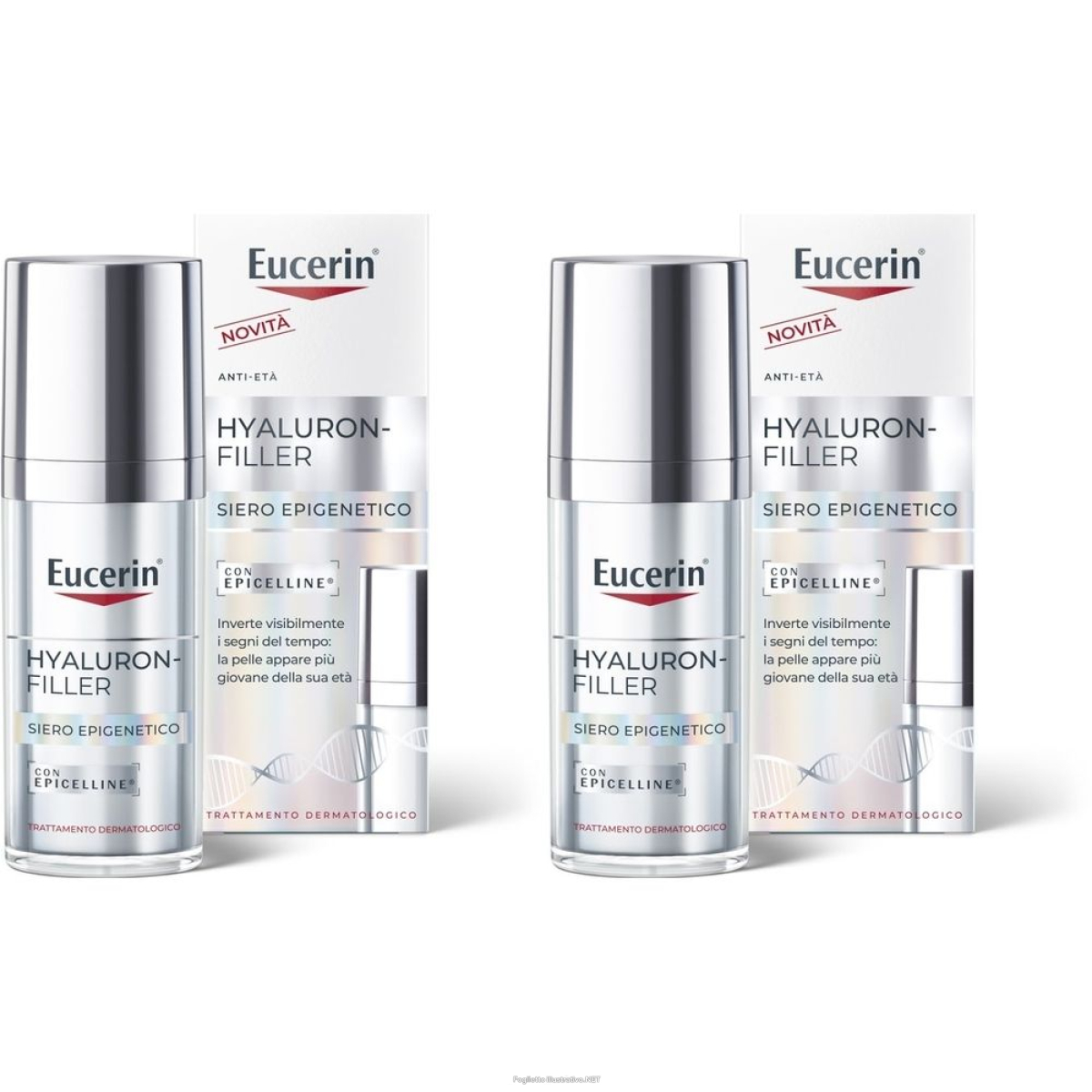 Acquista Online eucerin hyaluron-filler siero epigenetico set da 2 2x30 ml e Cerca l'offerta più bassa