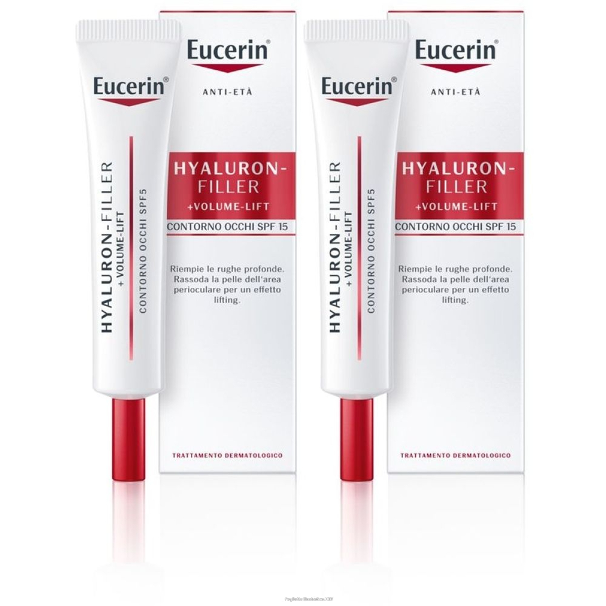 Acquista Online eucerin hyaluron-filler + volume-lift contorno occhi 15 ml set da 2 2x e Cerca l'offerta più bassa